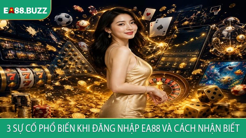 3 sự cố phổ biến khi đăng nhập EA88 và cách nhận biết